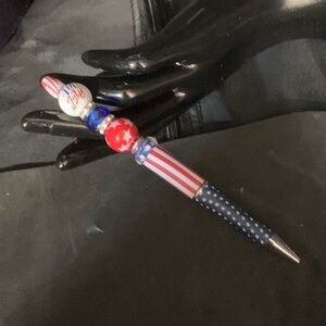 Patriotic Beaded Penpat Patriotic pen